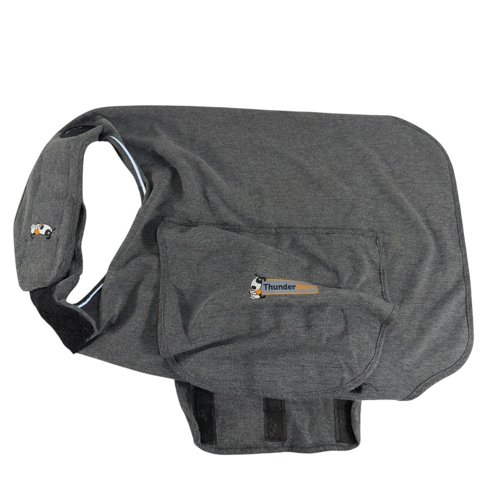 Thundershirt Size XL Classic Dog Anxiety Travel Gray Thunder Storms Comfort Vest
